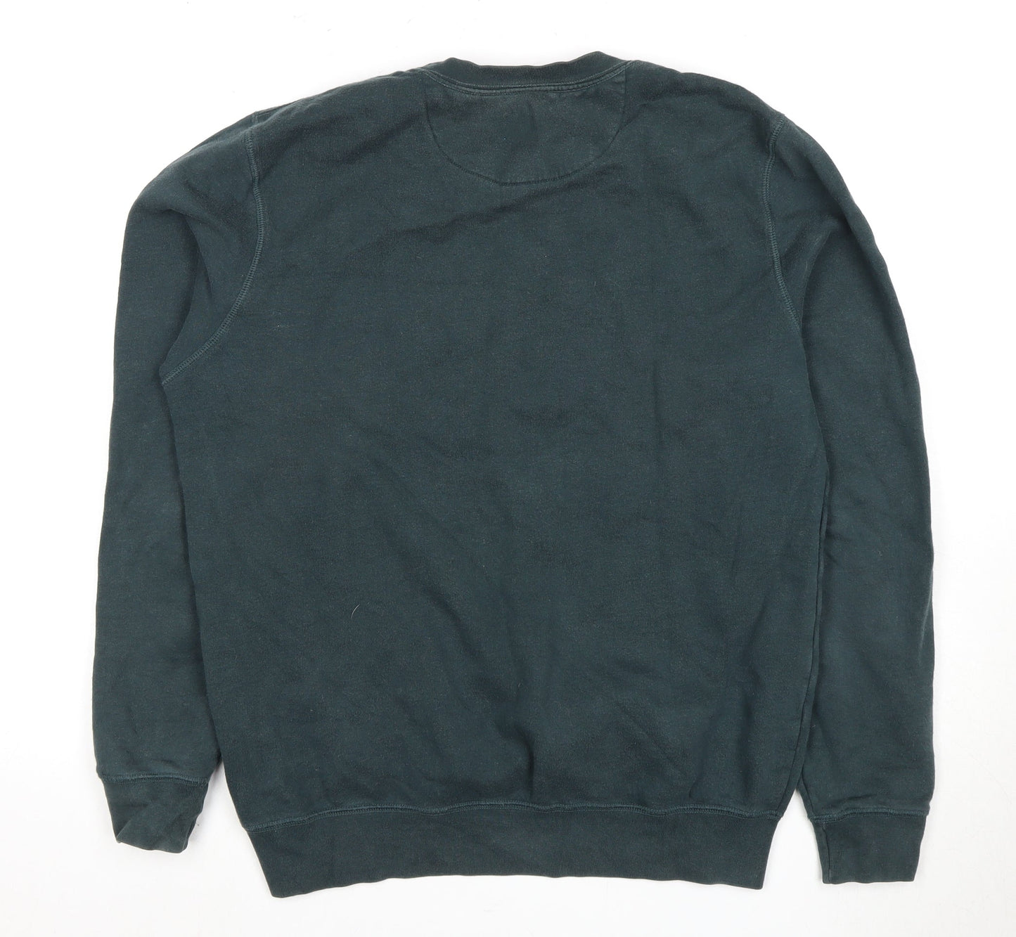 Jack Wills Unisex Green Pullover Sweatshirt L