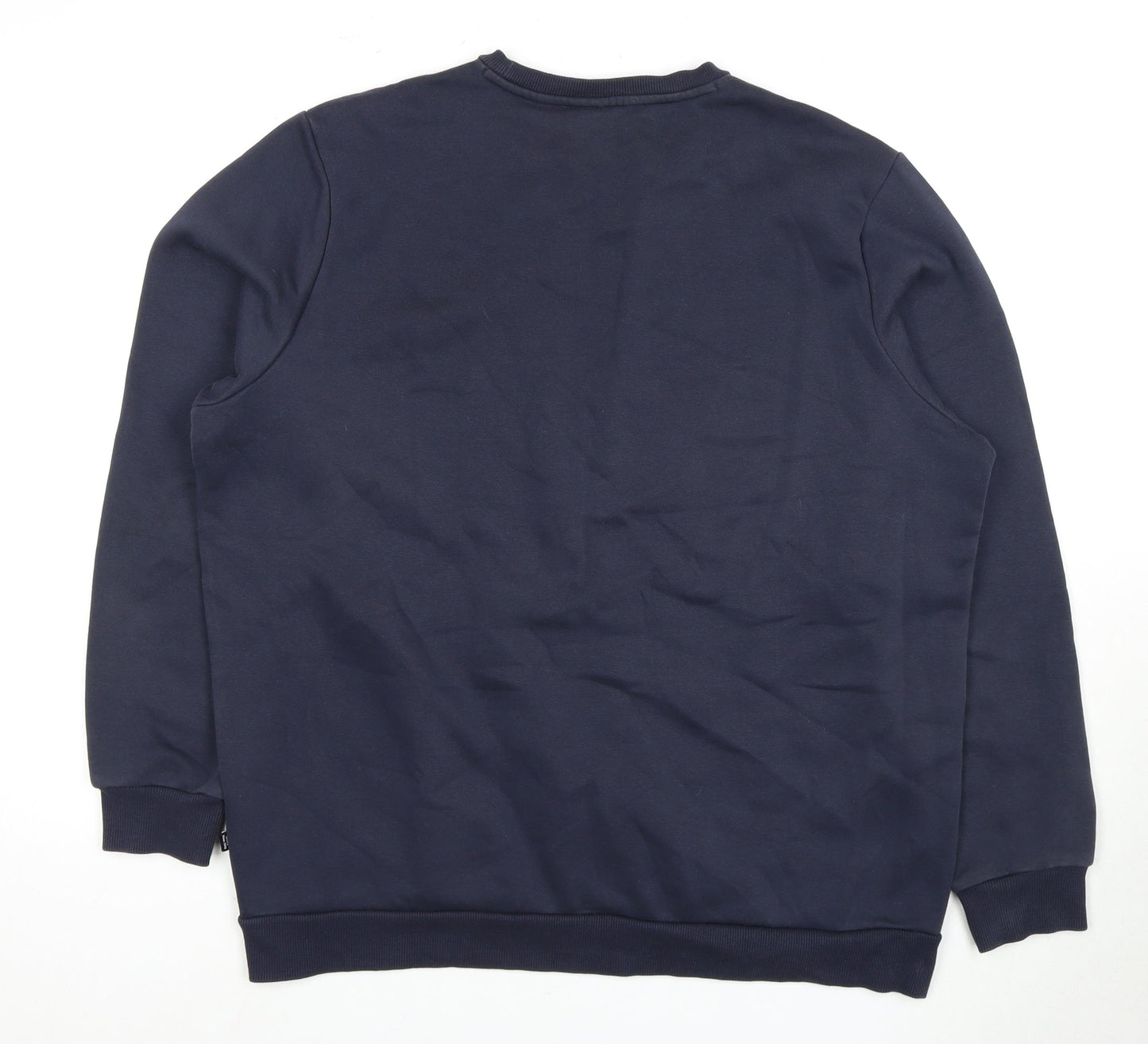 Puma Men's Blue Pullover Sweatshirt L - Comfort & Style