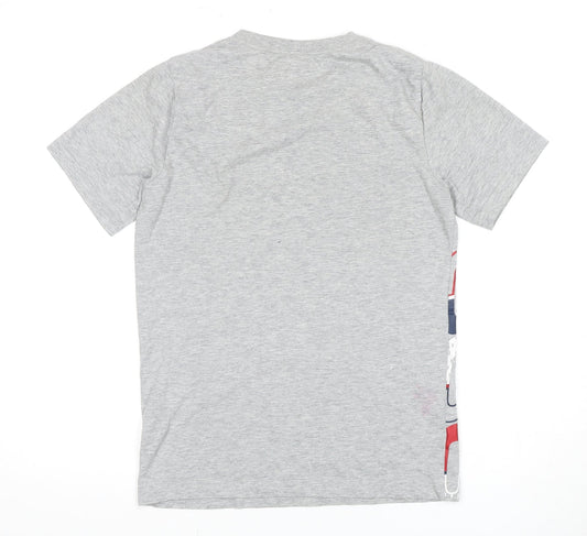 Converse Boys Grey Graphic Logo T-Shirt 12-13 Years