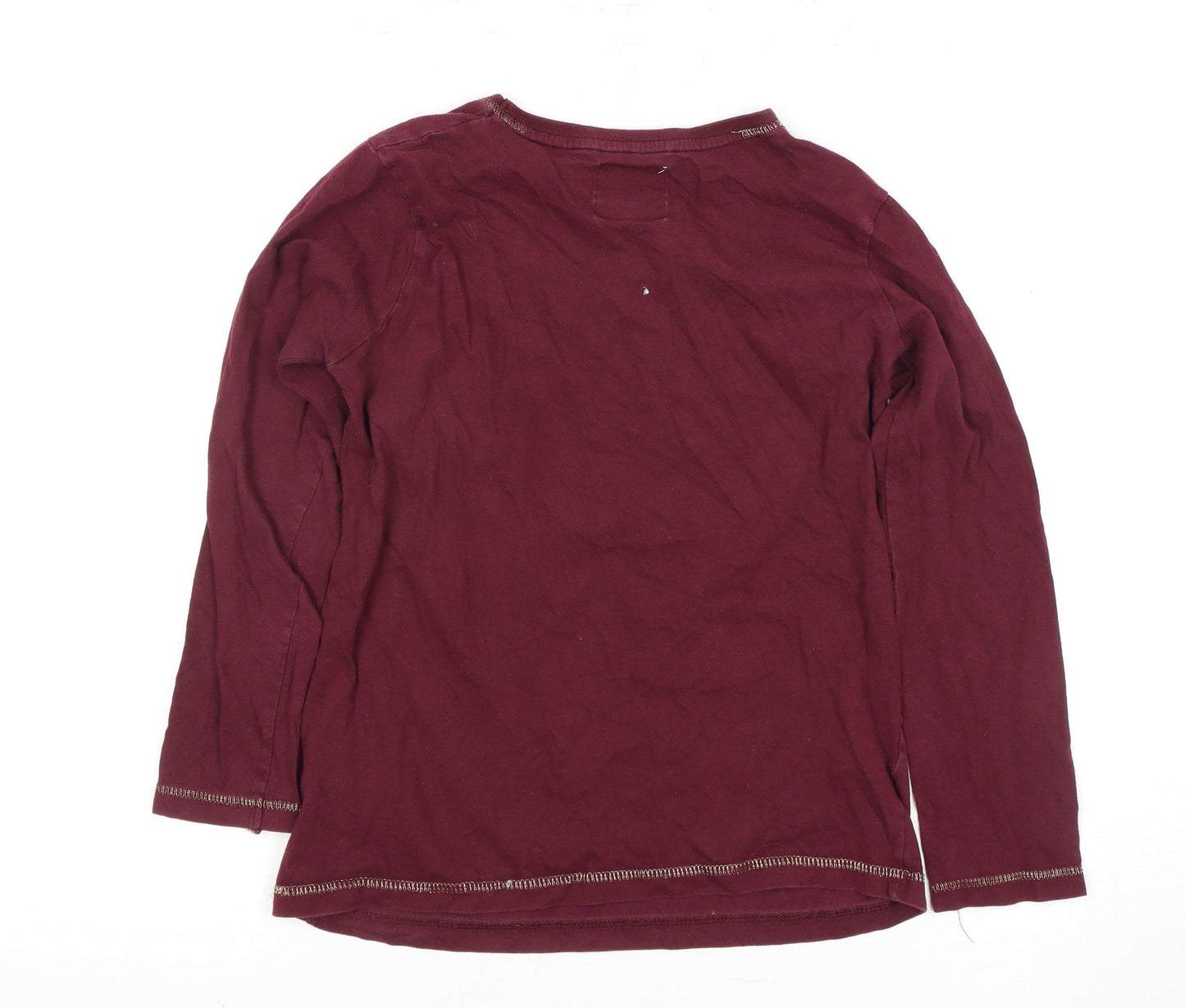 Harry Potter Girls Red Long Sleeve Pyjama Top 9-10 Years