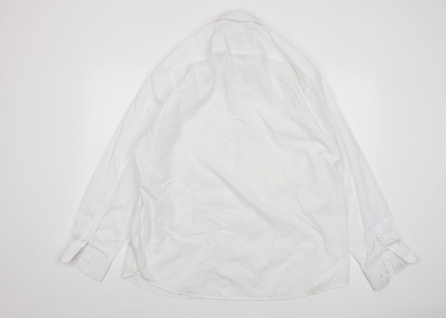 Greenwoods Men's White Regular Fit Long Sleeve Shirt