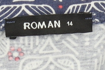 ROMAN Women's Multicoloured Pencil Skirt Size 14