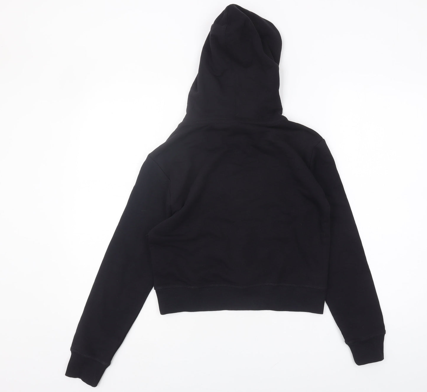 Champion Girls Black Pullover Hoodie - Large Logo Casual