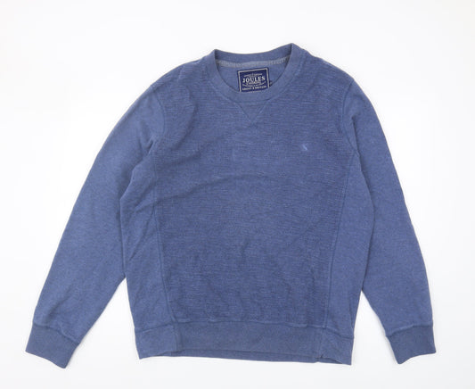 Joules Men's Blue Pullover Sweatshirt L
