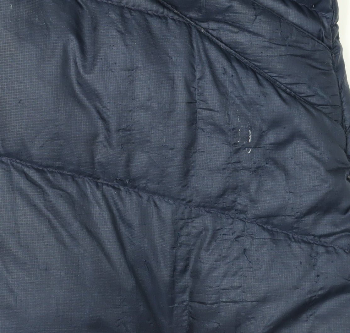 The North Face Women's Blue M Puffer Jacket Hooded