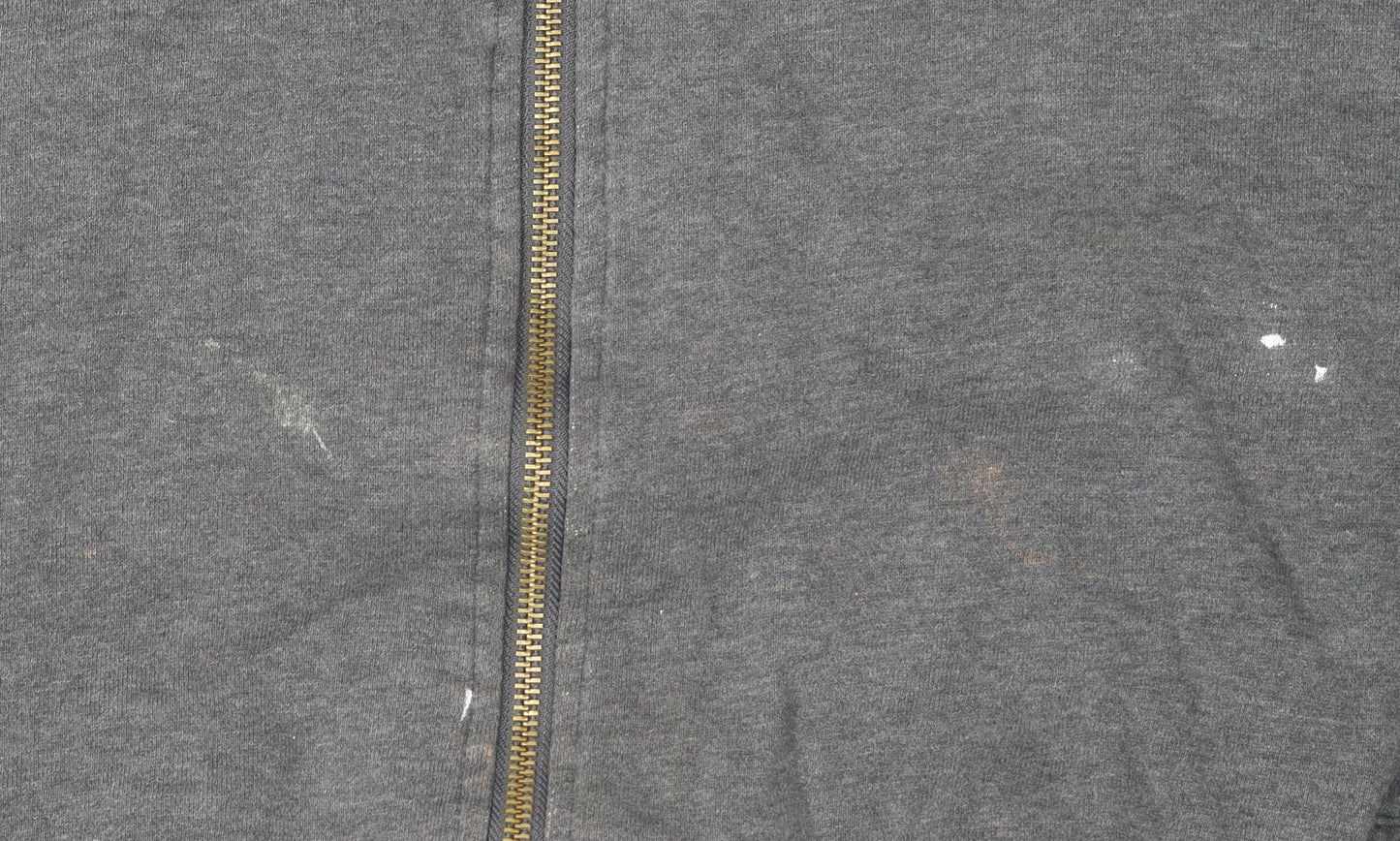 Firetrap Men's Black 2XL Full Zip Hoodie