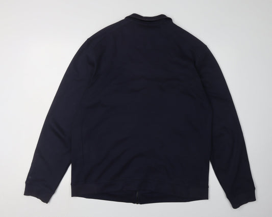 Marks and Spencer Men's Black Full Zip Jacket L