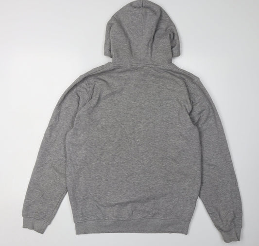 Admiral Men's Grey Hoodie M Pullover with Logo