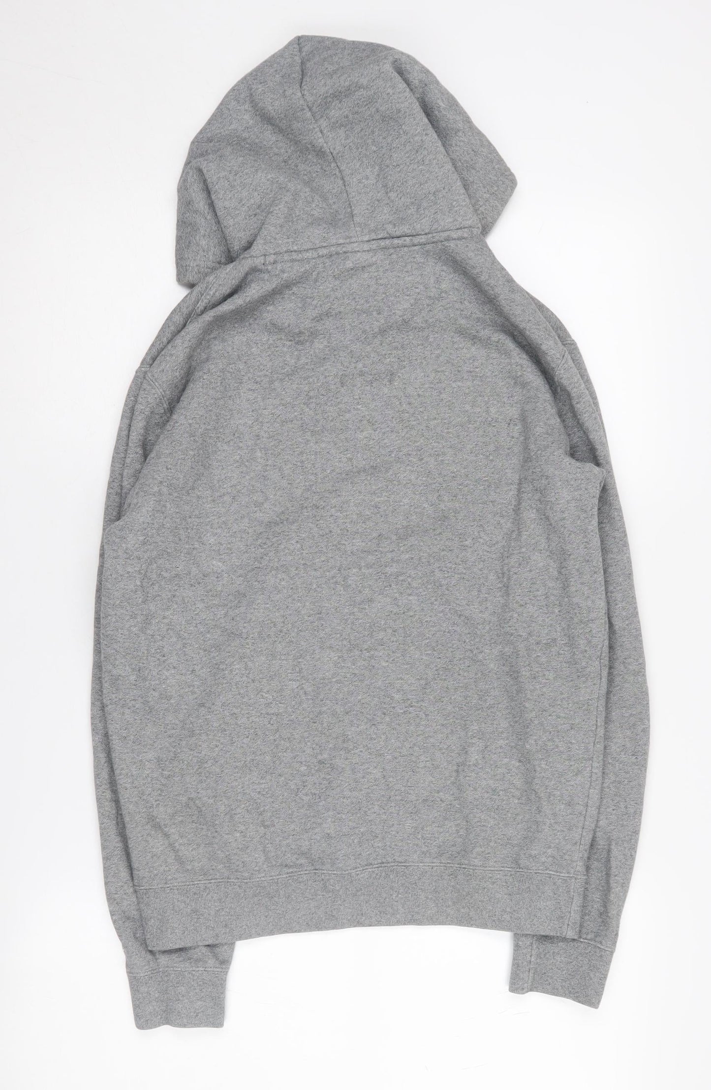Champion Men's Grey Hoodie S Pullover Logo Design