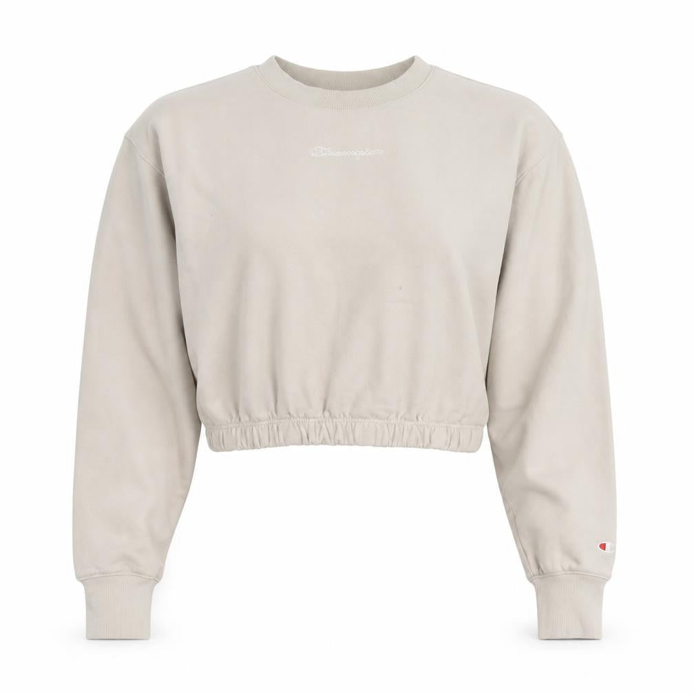 Womens UK M Classic Champion Beige Pullover Sweatshirt
