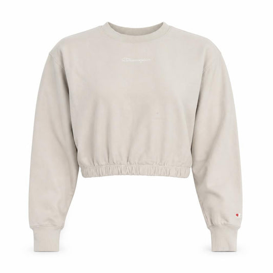 Womens UK M Classic Champion Beige Pullover Sweatshirt
