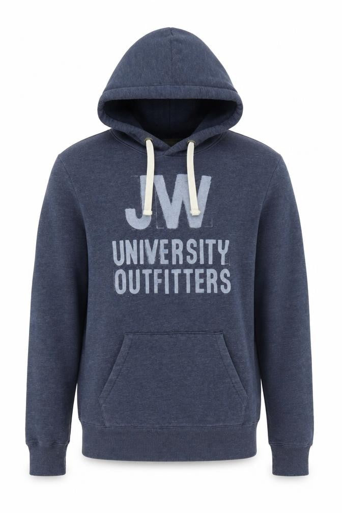 Mens UK M Regular Jack Wills Blue Pullover Hoodie
