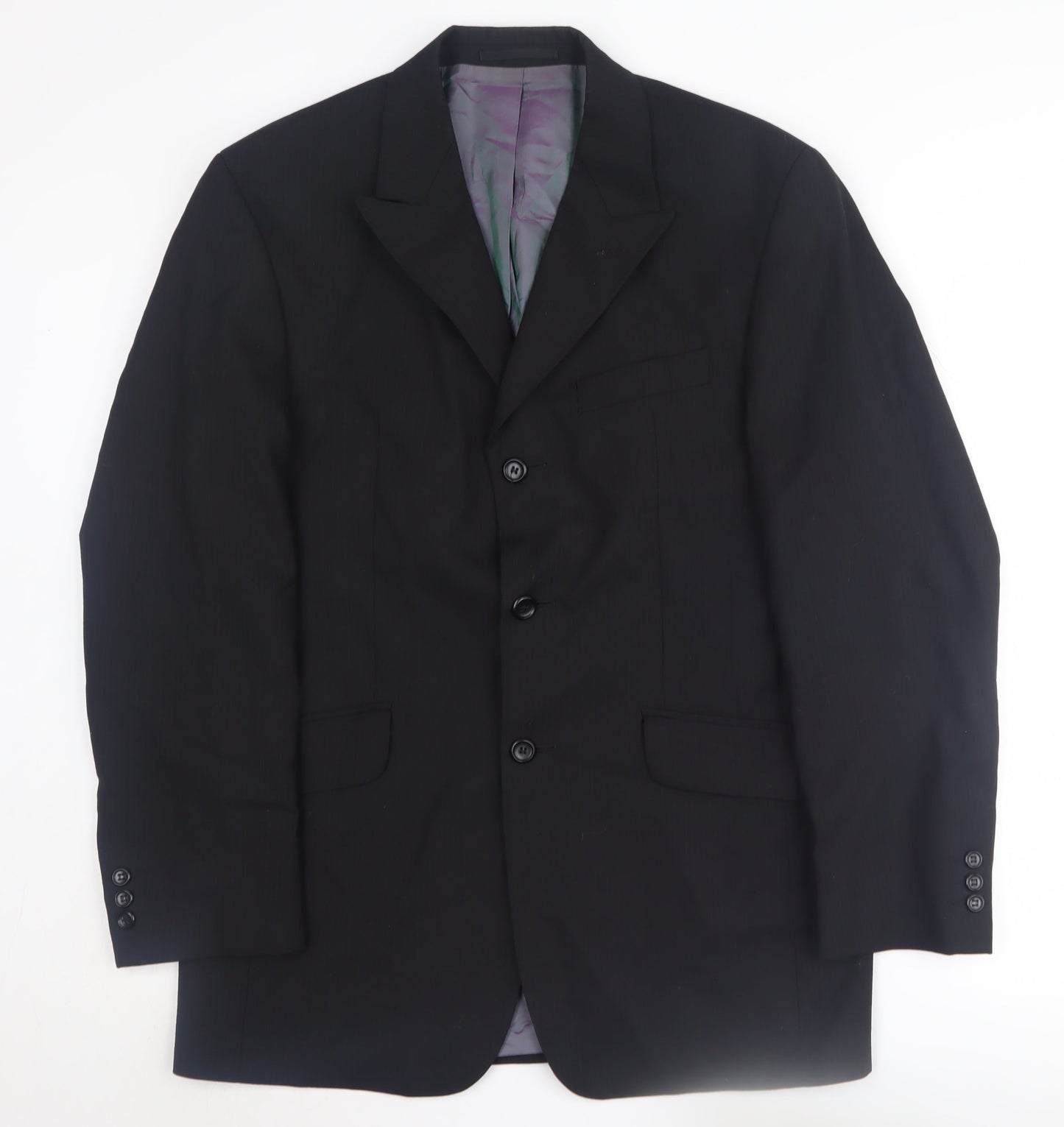Karl Jackson Men's Black Suit Jacket 38 Regular