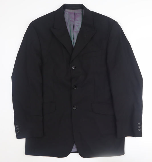 Karl Jackson Men's Black Suit Jacket 38 Regular