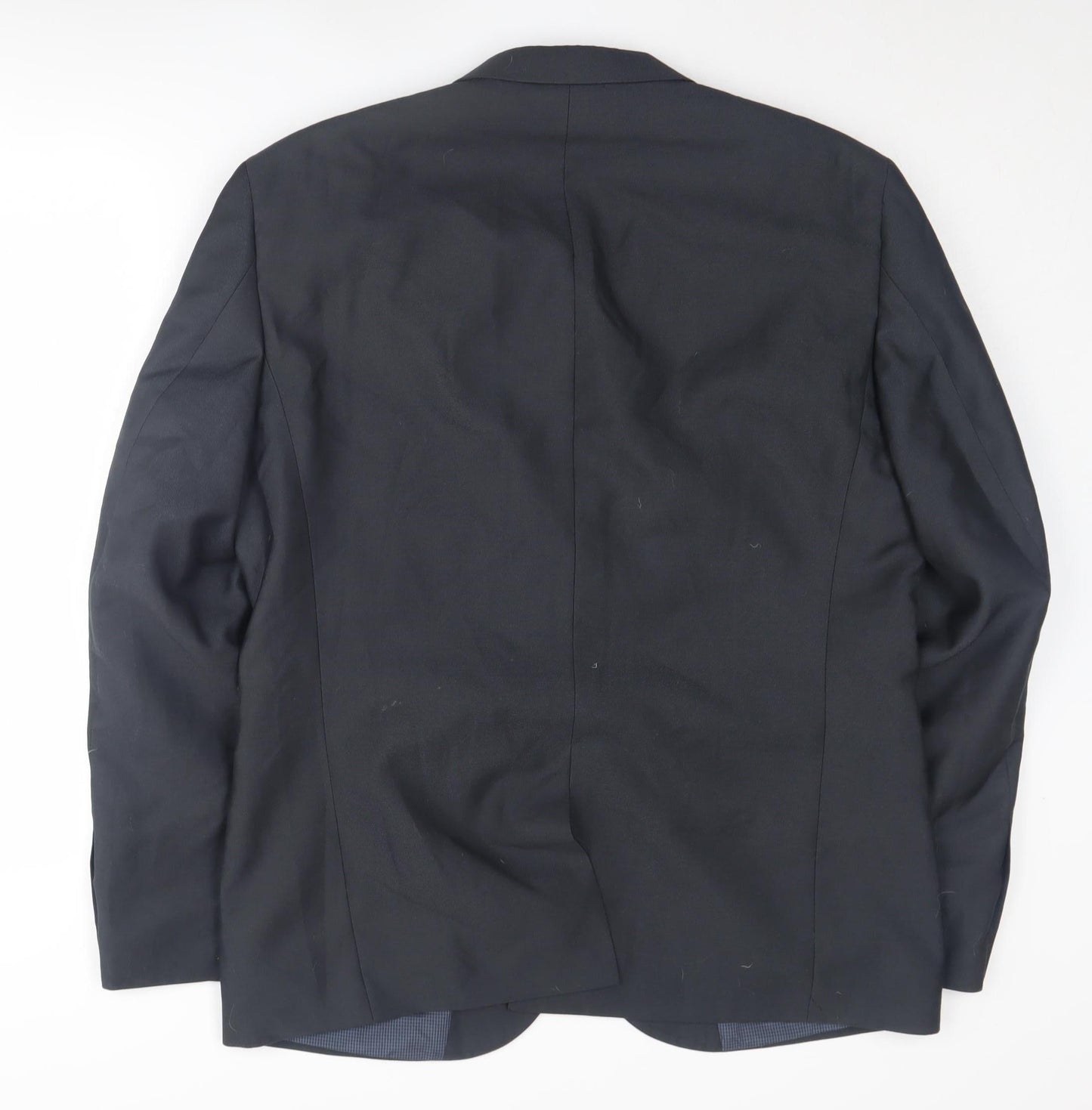 Next Men's Black Blazer Size 44 Regular Fit