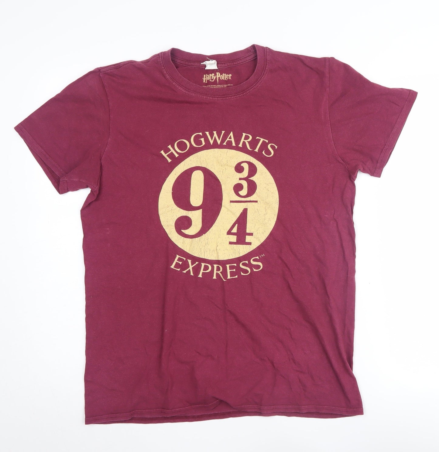 Harry Potter Men's Red Medium T-Shirt - Hogwarts Express