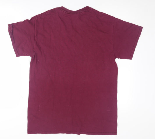 Harry Potter Red Men's T-Shirt, Size M, Movie Theme