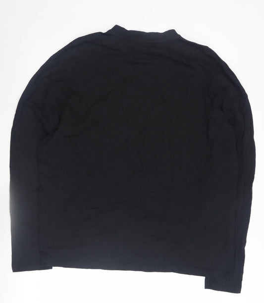 ASOS DESIGN Black Long Sleeve T-Shirt M - San Francisco