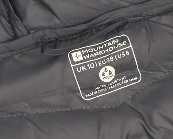 Mountain Warehouse Women's Black Puffer Jacket Size 10
