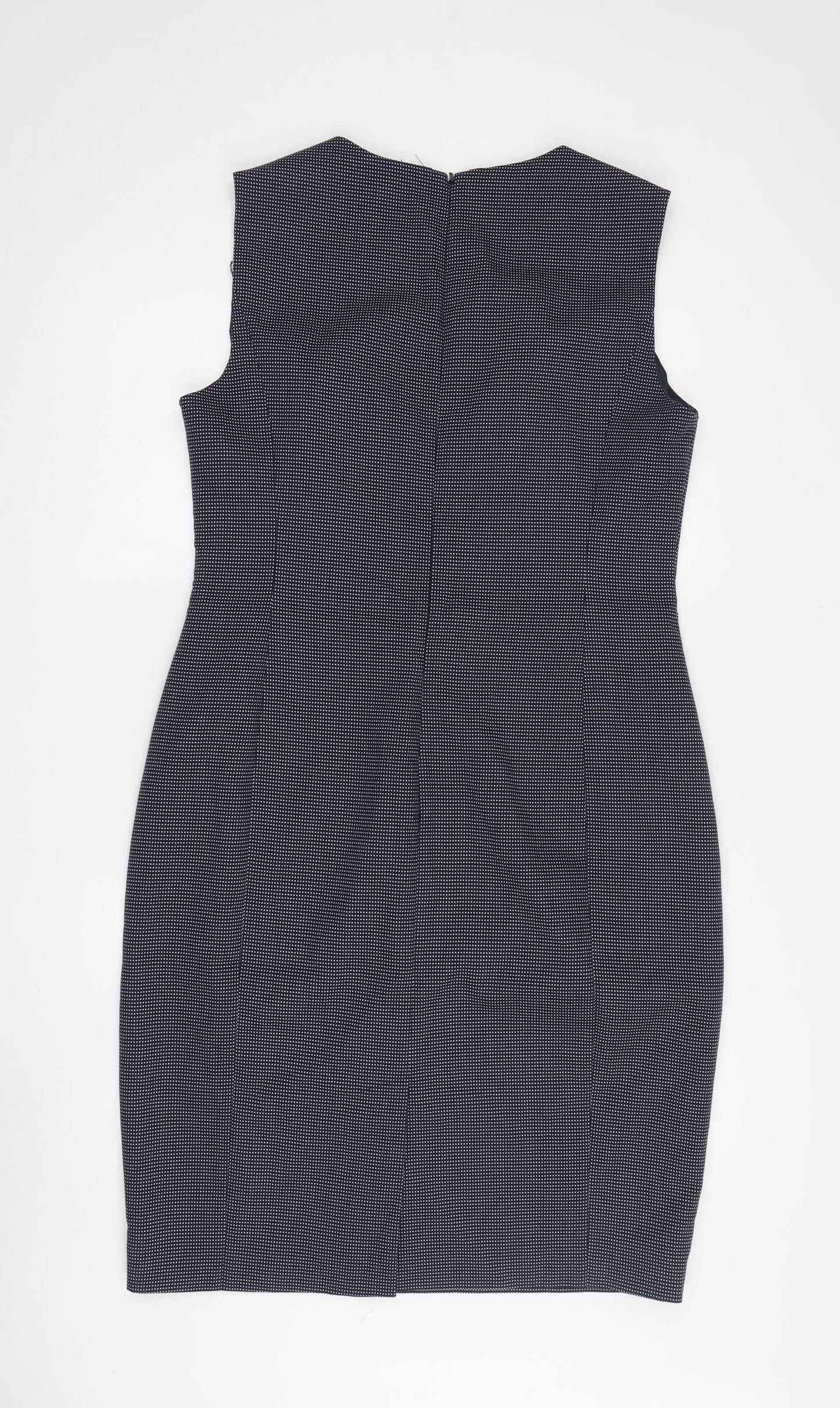 Jaeger Women's Black Sheath Dress Size 14