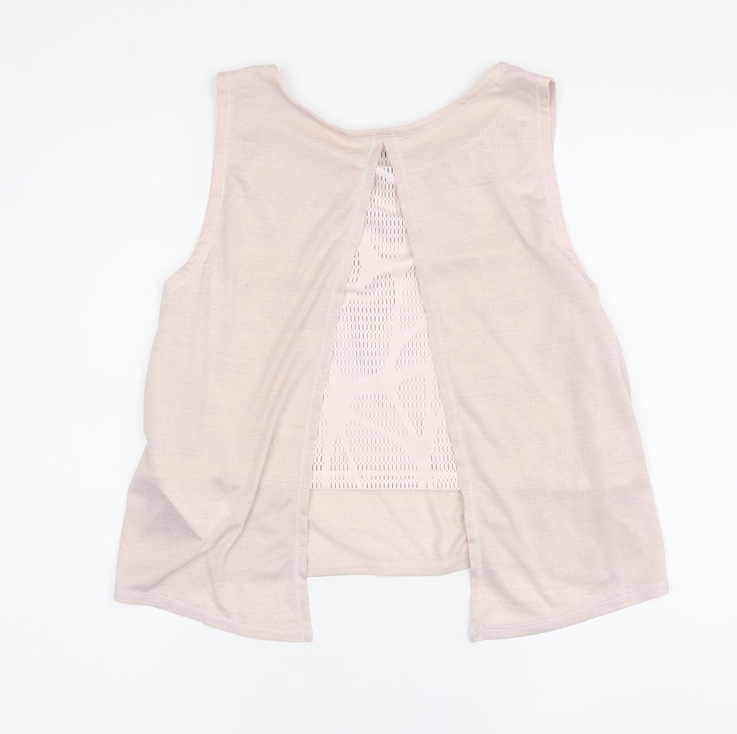 Puma Women's Pink Sleeveless Activewear Tank Size S