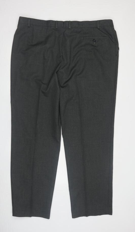 Marks & Spencer Men's Green Dress Pants Size 44
