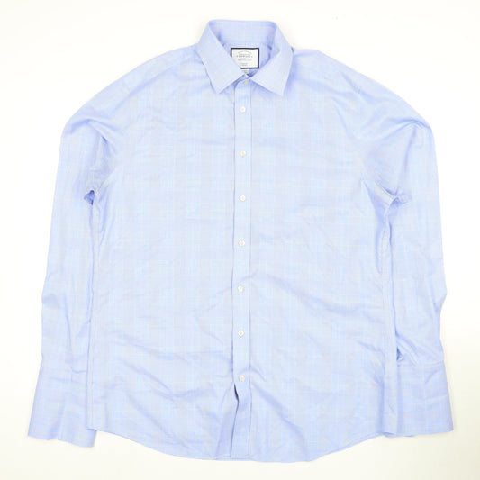 Charles Tyrwhitt Men's Blue Slim Fit Dress Shirt