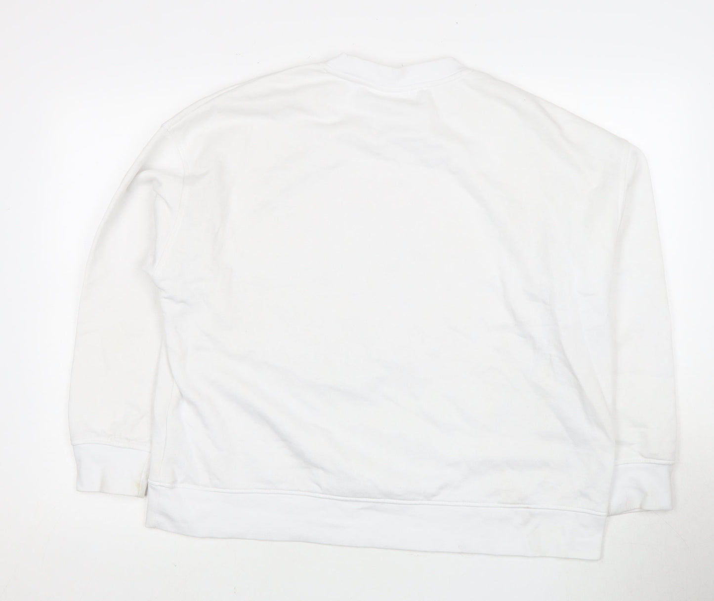 Disney Unisex White Pullover Sweatshirt L