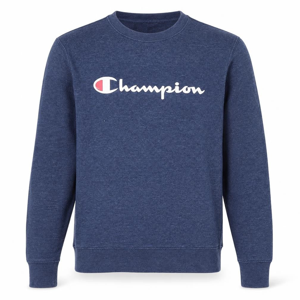 Mens UK M Regular Champion Blue Pullover Sweatshirt
