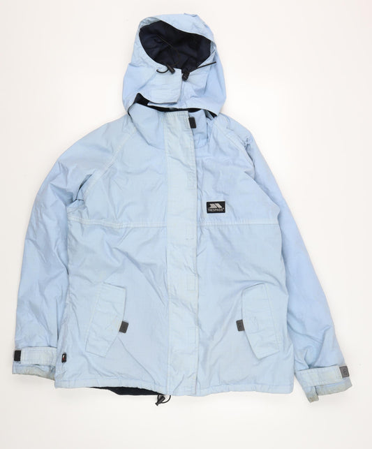 Trespass Unisex Blue Parka Jacket L - Outdoor Casual