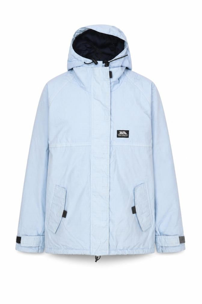 Unisex Adultss UK Size L Regular Trespass Blue Polyamide Jacket