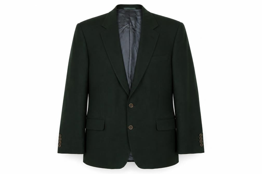 Mens 40 Chest Regular Austin Reed Green Two-Button Blazer
