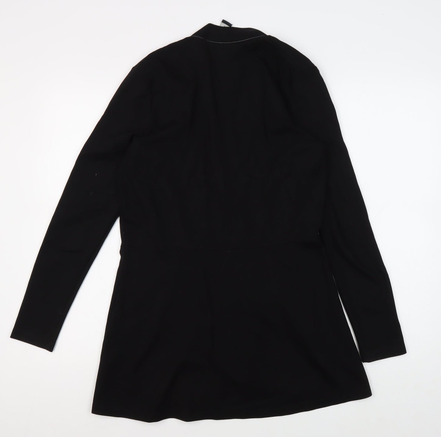 Viyella Women's Black Jacket - Medium, Long Sleeve