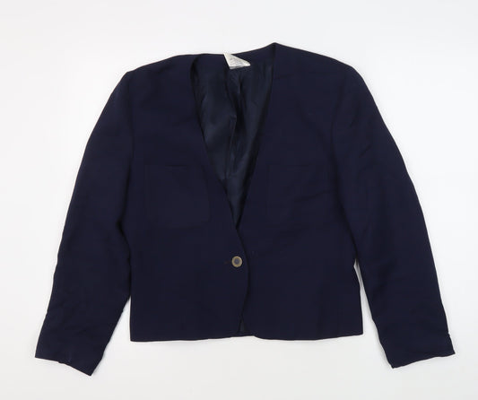 Alexon Women's Blue Classic Blazer, Size 12