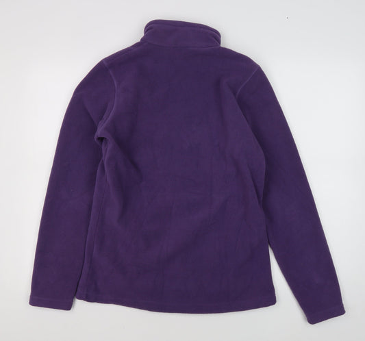 Hi Gear Women's Purple Fleece Jacket Size 10