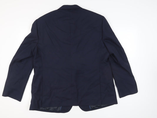 Charles Tyrwhitt Women's Blue Blazer 48R Classic Fit