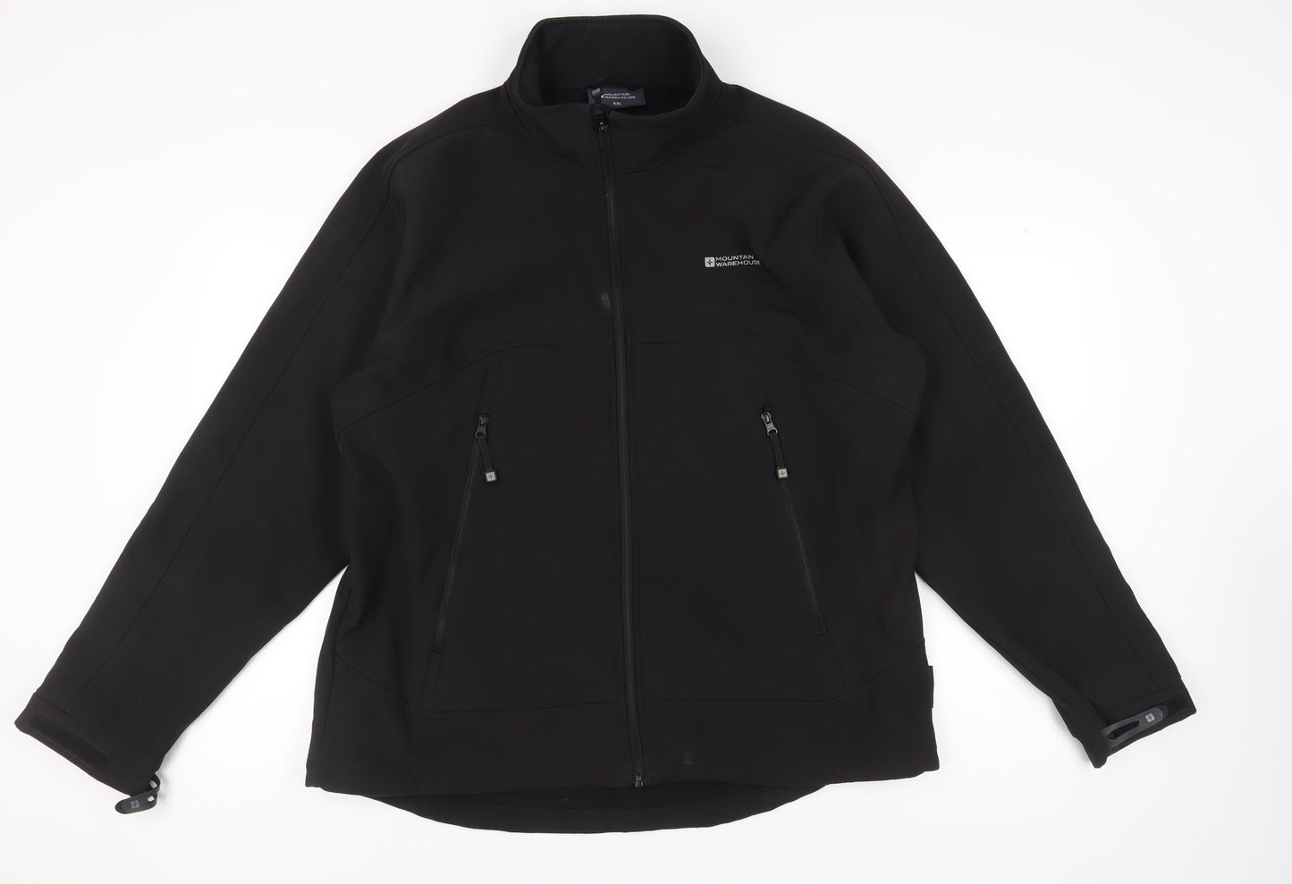 Mountain Warehouse Men's 2XL Black Soft Shell Jacket