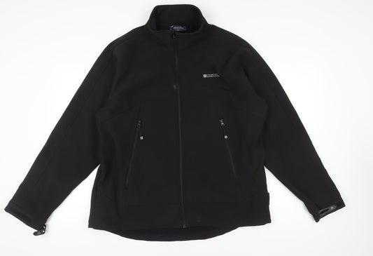 Mountain Warehouse Men's 2XL Black Soft Shell Jacket