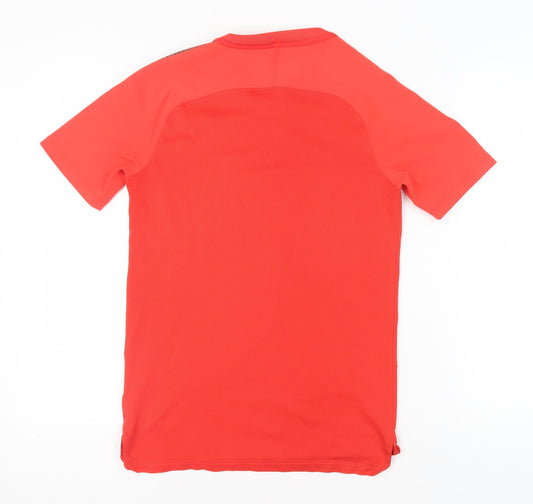 Nike Men's Red Athletic Running T-Shirt Size S