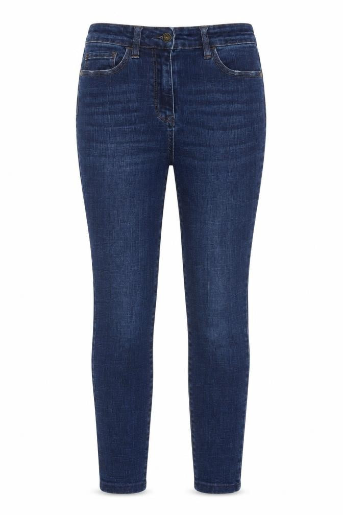 Next Women's Blue Skinny High-Rise Jeans Size 10