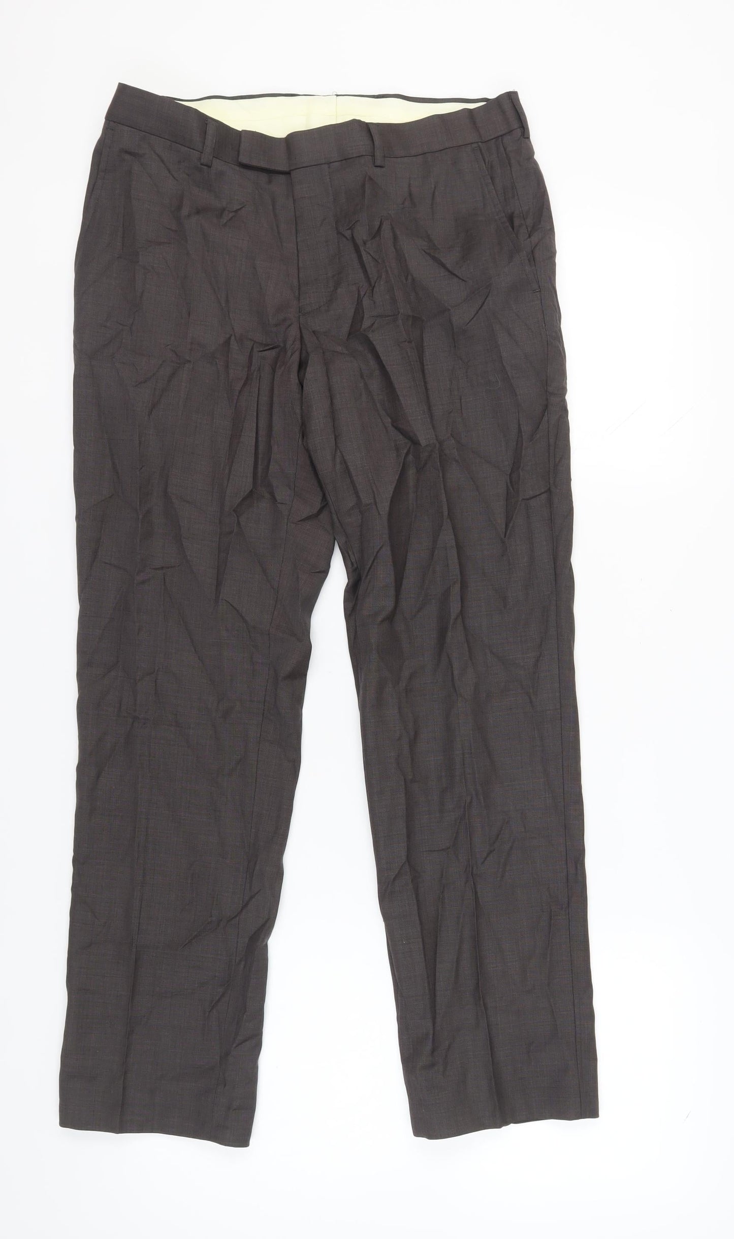 Blazer Men's Brown Wool Trousers Size 32