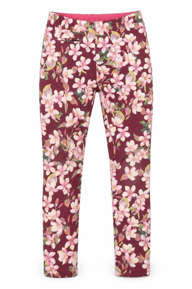 Zara Girls Floral Multicoloured Leggings Size 8 Years