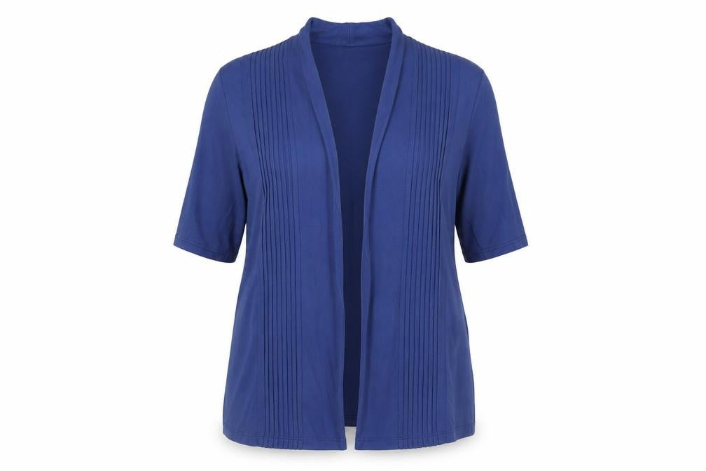Womens UK Size 14 Eastex Blue Viscose Blend Blouse