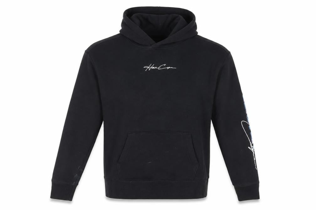 Unisex Adults UK M Regular Hollister Black Pullover Hoodie