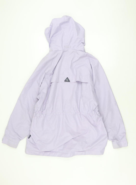 Target Dry Women's Purple Anorak Jacket, Size 14, Hooded