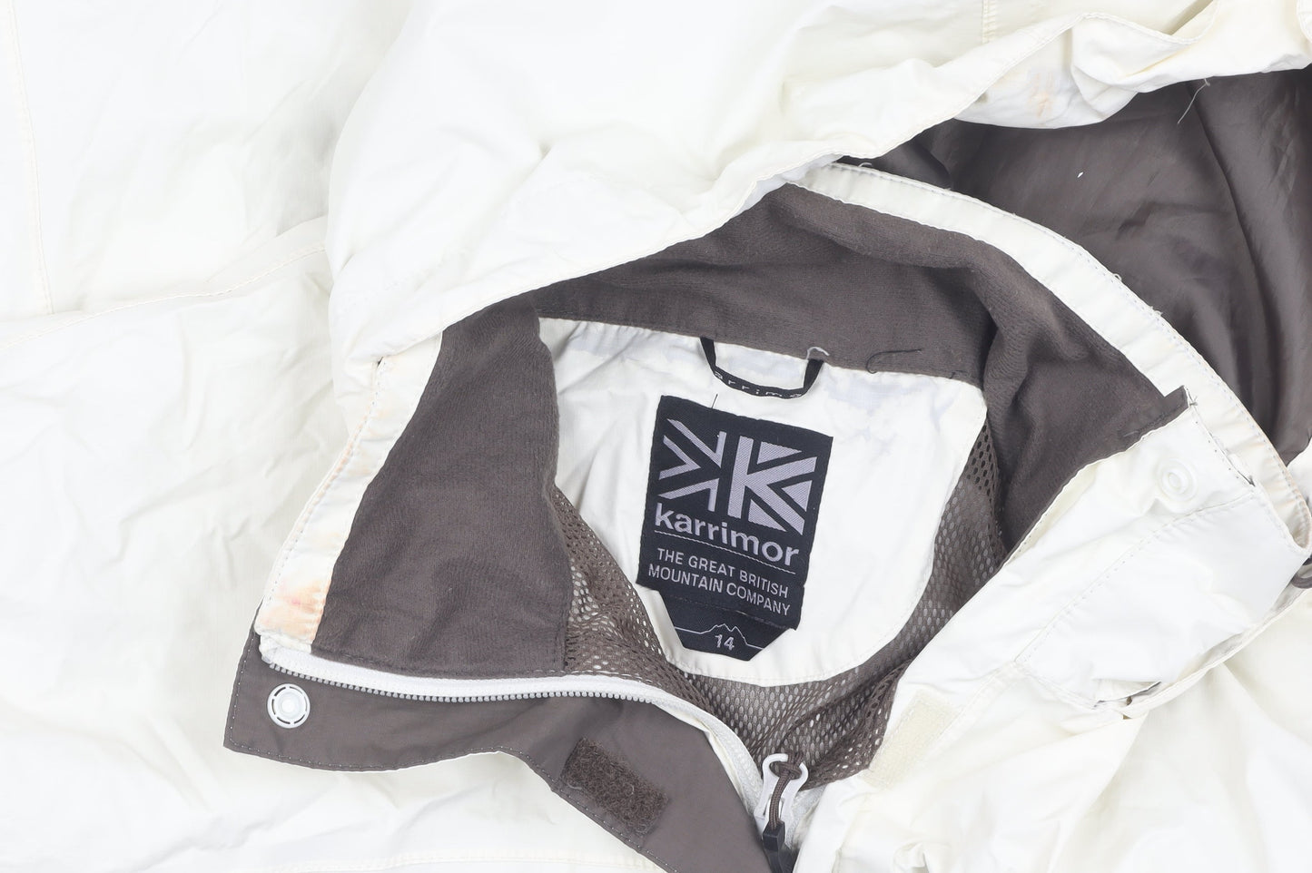 Karrimor Women's White Rain Coat Size 14