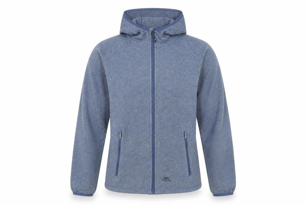 Womens UK Size M Regular Trespass Blue Polyester Jacket