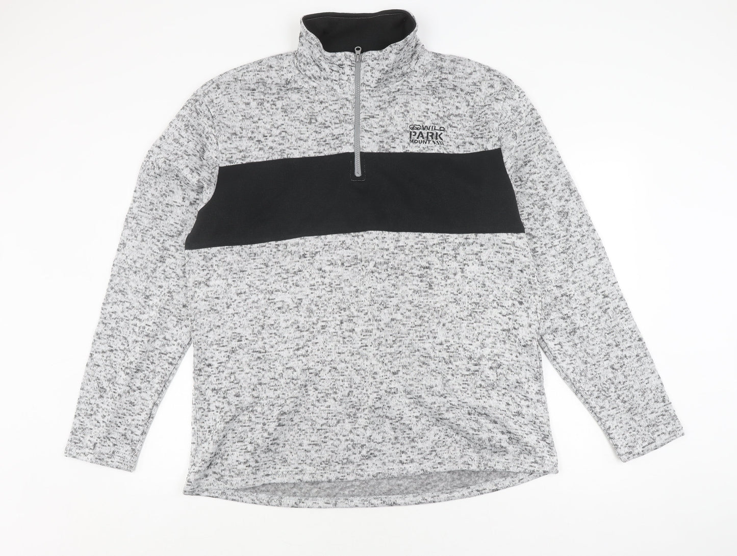 Atlasformen Mens Grey Pullover Sweatshirt L