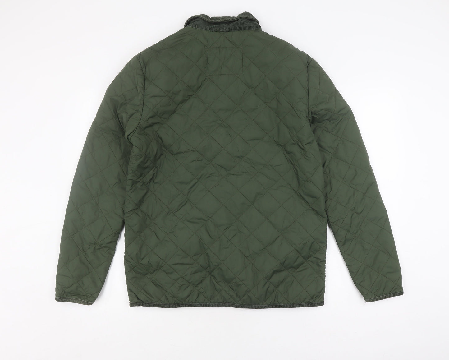 Jack Wills Women's Green Quilted Jacket S