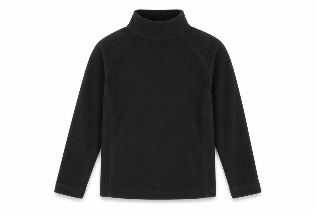 Front view of Marks & Spencer Black girls’ fleece jacket 12-13 years